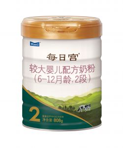 每日宫婴儿配方奶粉808g2段
