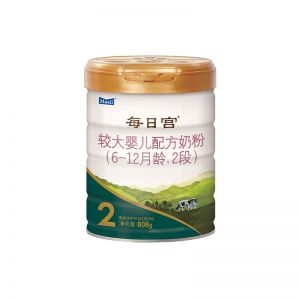 每日宫较大婴儿配方奶粉808g2段