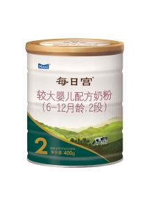 每日宫幼儿配方奶粉400g2段
