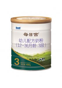 每日宫幼儿配方奶粉400g3段